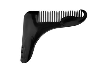 Man comb for beard styling. Personal accessory for perfect beards isolated on white background, clipping path included