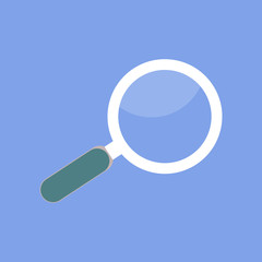 magnifying glass isolated icon