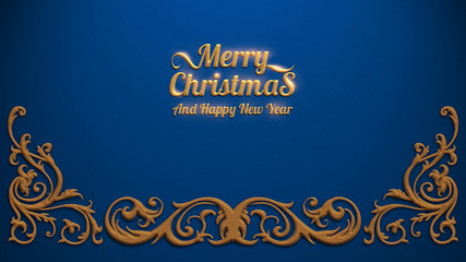 Elegant Christmas card