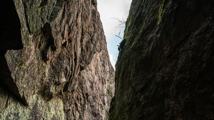 Stone gorge in the southern Finland. Name of the place is 