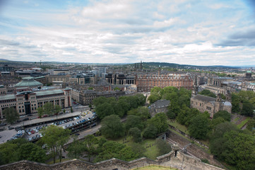 Fototapeta premium View from Edinburgh Castle, Scotland