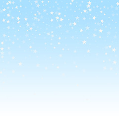 Random falling stars Christmas background. Subtle 
