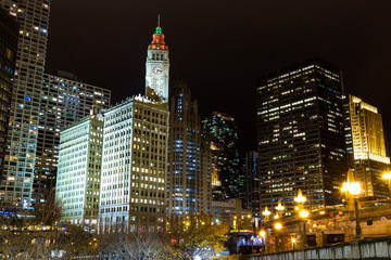 Fototapeta premium Riverwalk in Chicago