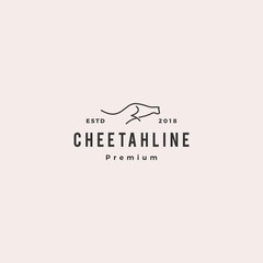 cheetah logo vector illustration