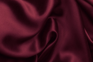 Red satin silk, elegant fabric for backgrounds