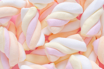 marshmallow pattern background, pastel color dessert, sweet food