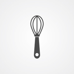 Egg beater vector icon sign symbol