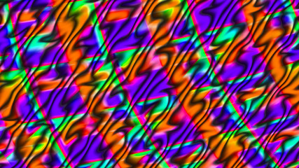 Obraz premium Abstract fractal art background illustration space geometry. Background consists fractal multicolor texture and suitable for use in projects imagination, creativity and design...