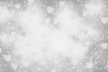 Valentine's day background with hearts love background