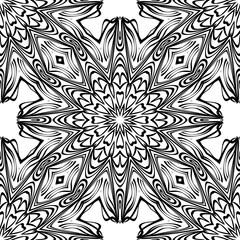 seamless lace floral background. Texture for wallpaper, invitation. Vector illustration