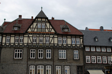 Fototapeta na wymiar Ein Haus in der Altstadt von Goslar