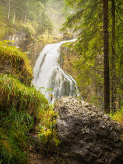 The Gollinger Waterfall near Hallein in Salzburg Austria © pictureserver