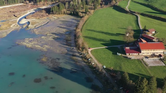 Premer Lechsee, Prem, Lech, F&uuml;ssen, Bavaria, Germany