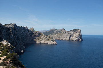 Fototapeta na wymiar Buchten auf Mallorca