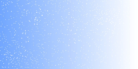 Fototapeta premium Falling snow background. Vector illustration with snowflakes. Winter snowing sky. Eps 10.