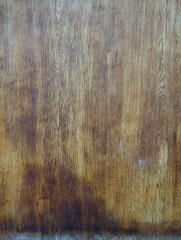 surface of the brown old damaged and weathered wood