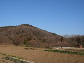 Obraz premium 冬の里山風景