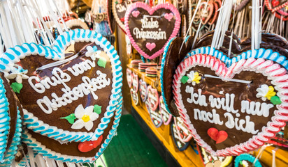 Fototapeta premium gingerbread heart