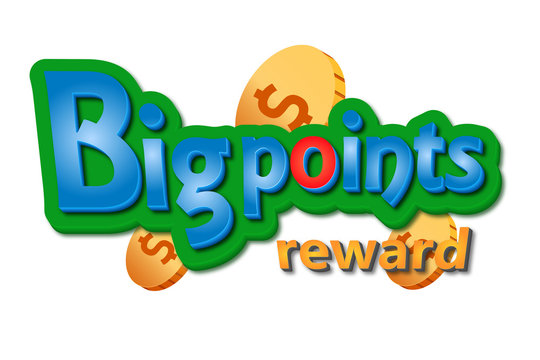 Big points promotion and sale illustration on a white backgrounds