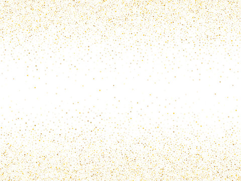 Gold sparkles glitter dust metallic confetti