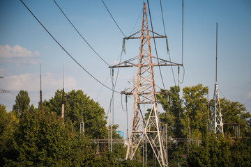 Electrical Substation and components