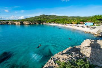 views around Knip Landhouse and beach on the Caribbean islland of Curacao