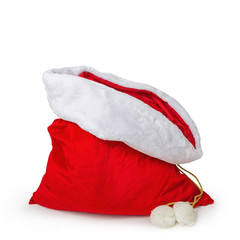 Empty Santa Claus Christmas Gift Sack