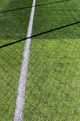 artificial grass floor with shadow texture in Chiang Mai Thailand