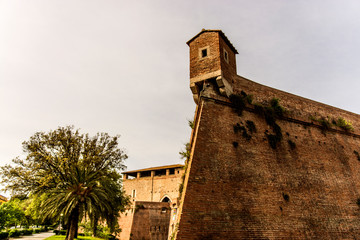 Fototapeta premium Grosseto, Italy - Medicee walls landscape