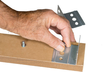 Fitting the connecting corners
