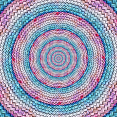 colorful weaved background, 3d illustration.