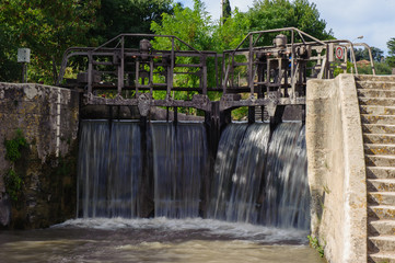 Schleusen von Fonseranes bei Beziers
