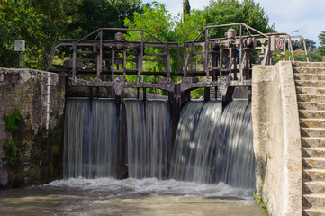 Schleusen von Fonseranes bei Beziers