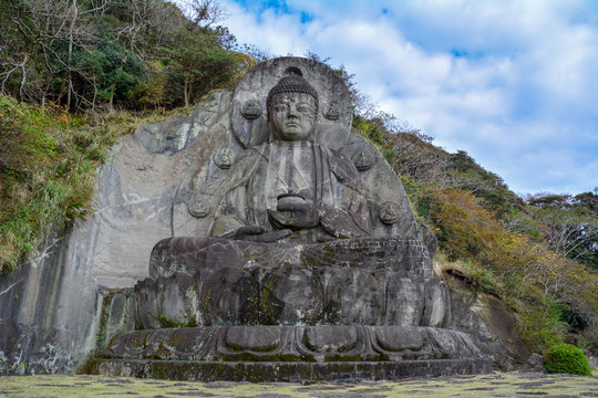 Japanese stone Buddha