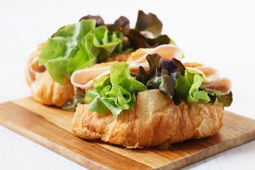 ham and cheese sandwich