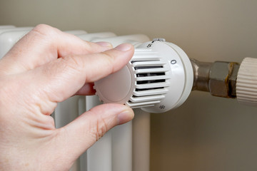 heating radiator temperature adjustment