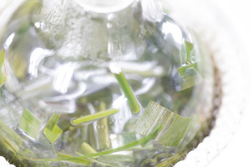 The study Separating by filtration and evaporation condensation the component substances from liquid mixture in Lab.