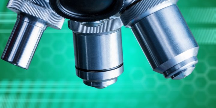Laboratory Microscope. Scientific and healthcare research