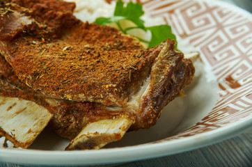 Filipino Crispy tadyang ng baka