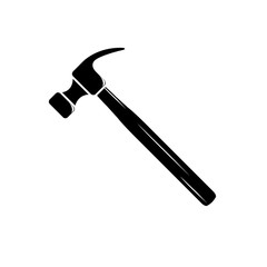 a hammer icon. Element of construction tools illustration. isolated vector sign symbol - Vector