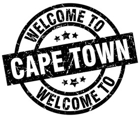 welcome to Cape Town black stamp