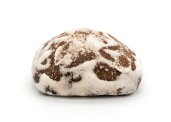 Gingerbread isolated on white background