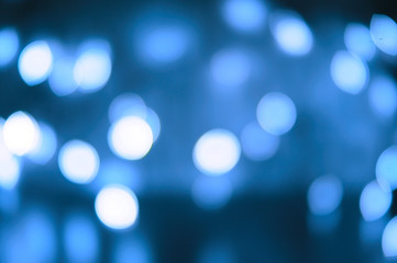 Blue lights abstract background