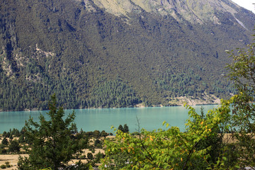 Obraz premium Brahmaputra river scenery