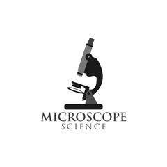 Microscope graphic design template vector