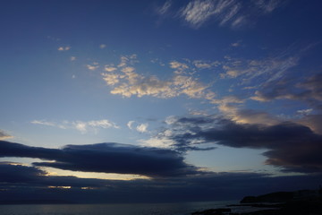 pastel clouds