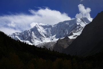  China's most beautiful glacier midui glacier scenery