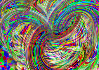 Fototapeta na wymiar Abstract swirl background 