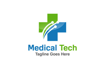 Medical technology logo Template