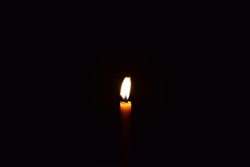 candle in the dark